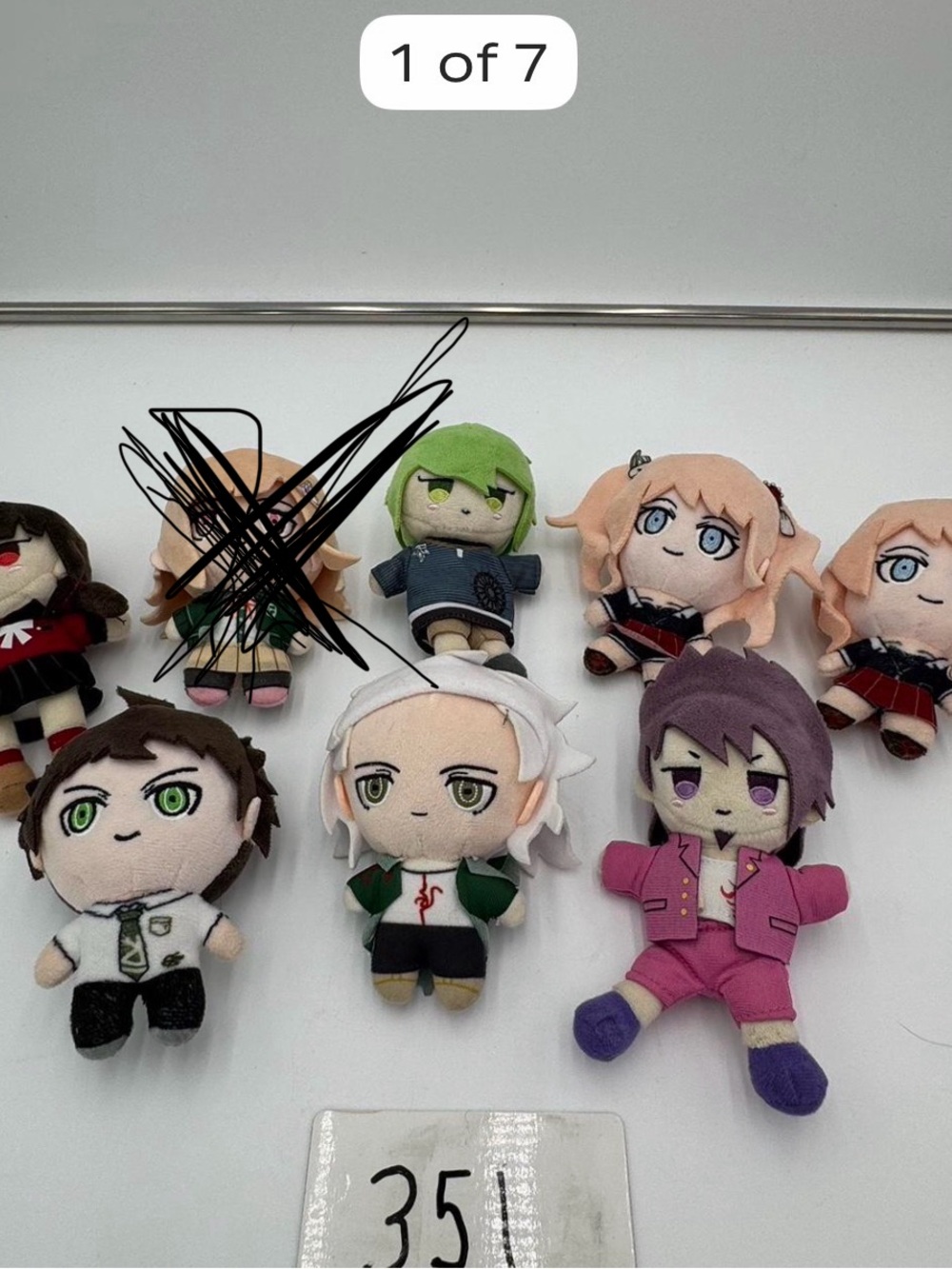 Anime Plush Keychain Lot Danganronpa Mini Bundle